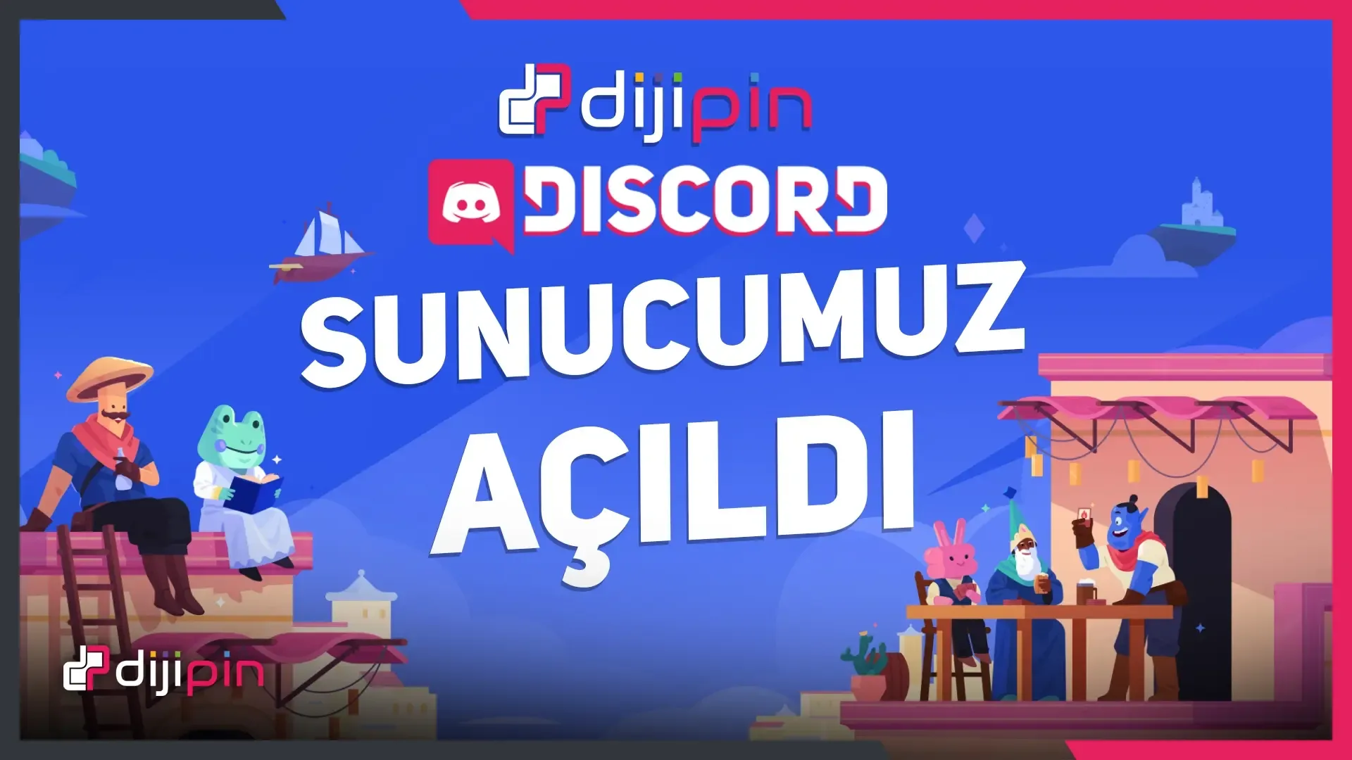 Dijipin Discord Sunucusu AÇILDI!