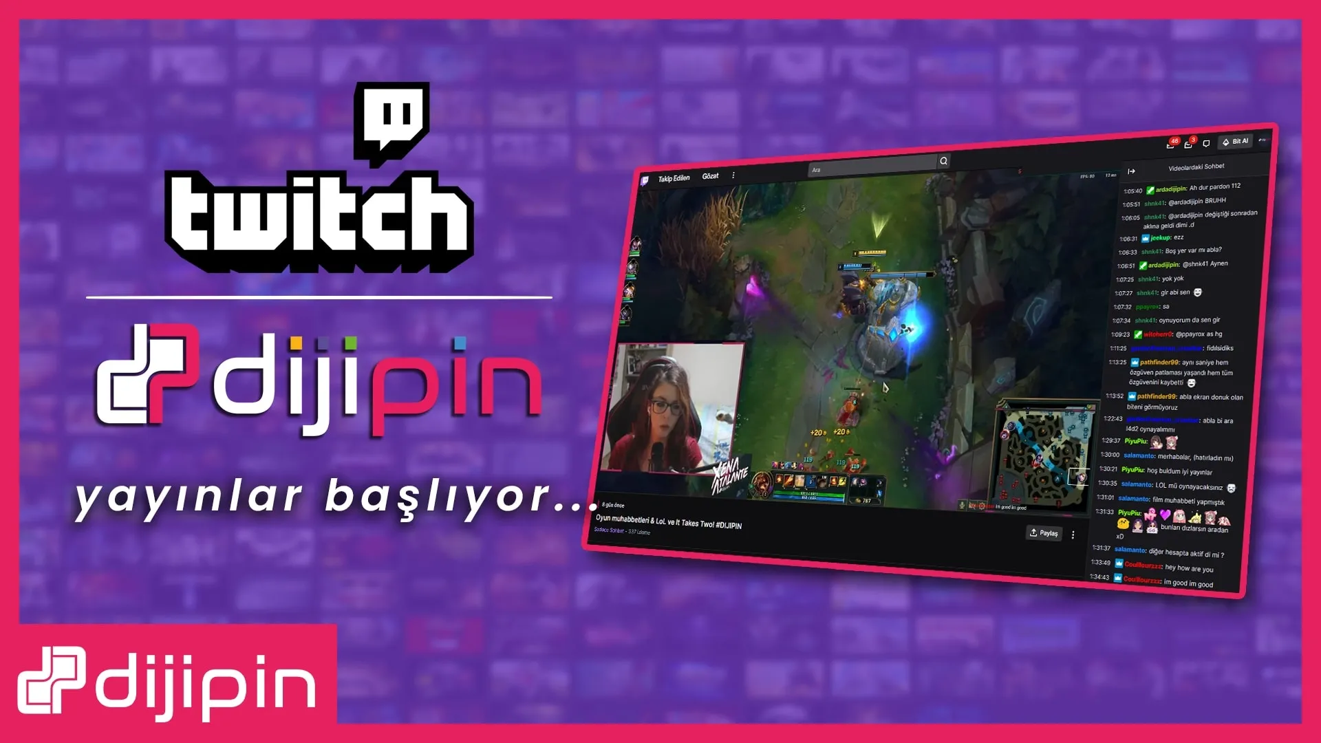 Dijipin Yayınları Başladı