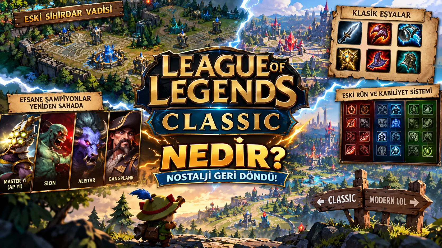 League of Legends Classic Nedir? LoL Classic Hakkında Bilmeniz Gerekenler