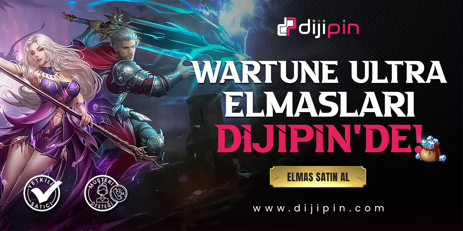 Wartune Ultra Elmasları Artık Dijipin’de! Resmi Satıcı Olarak Sizlerleyiz