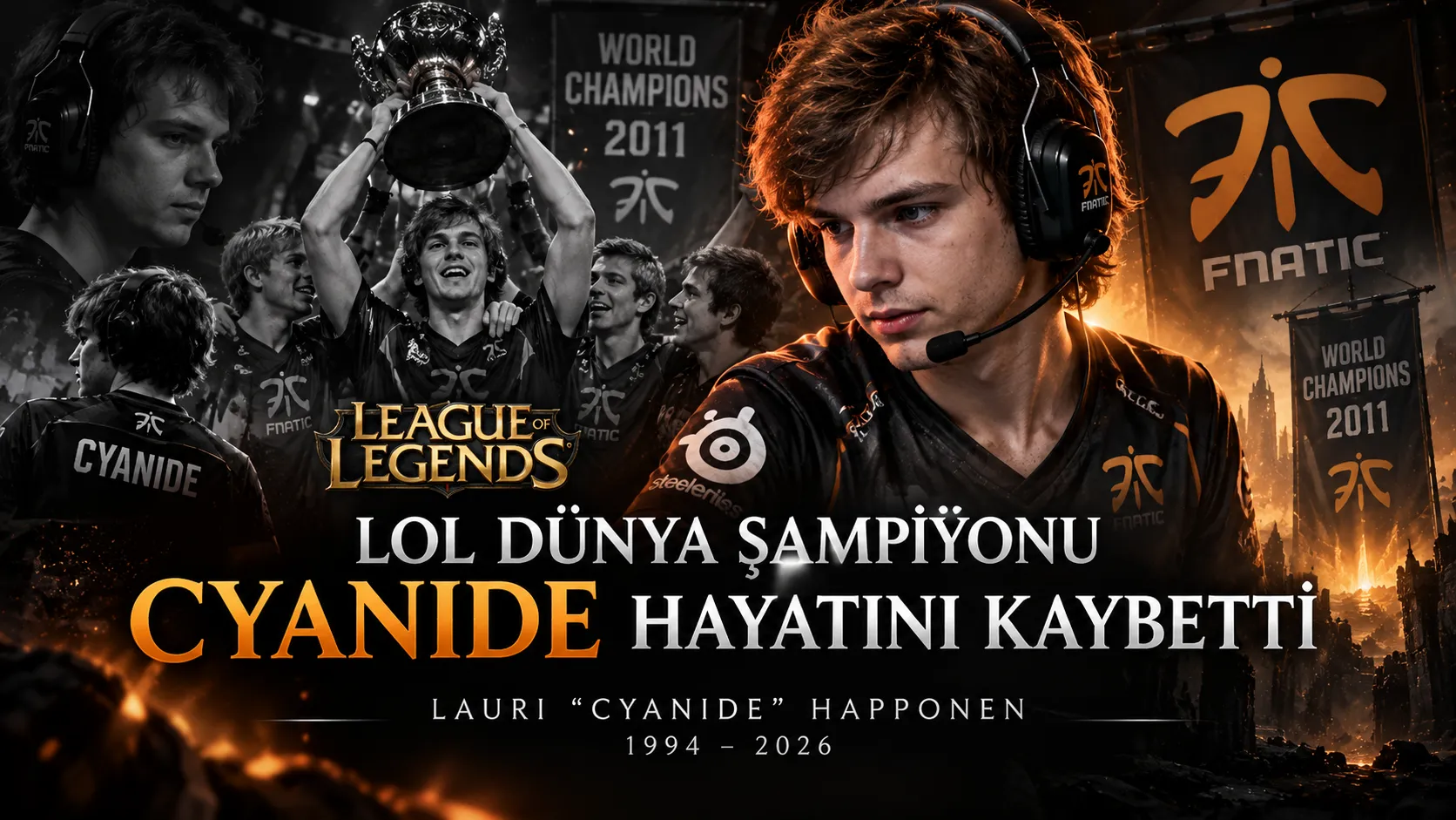 League of Legends Dünya Şampiyonu Cyanide 31 Yaşında Hayatını Kaybetti