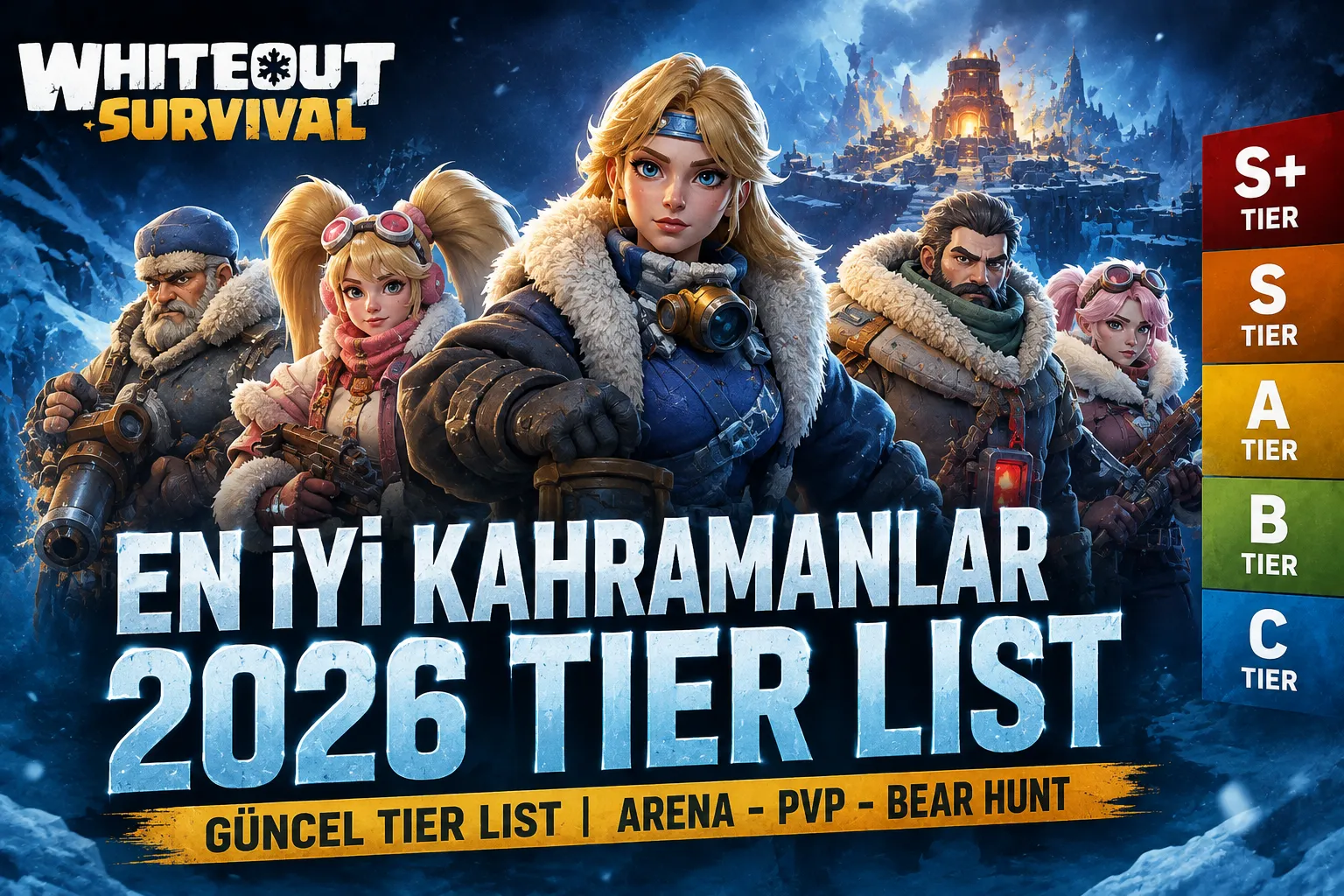 Whiteout Survival En İyi Kahramanlar 2026: Güncel Tier List