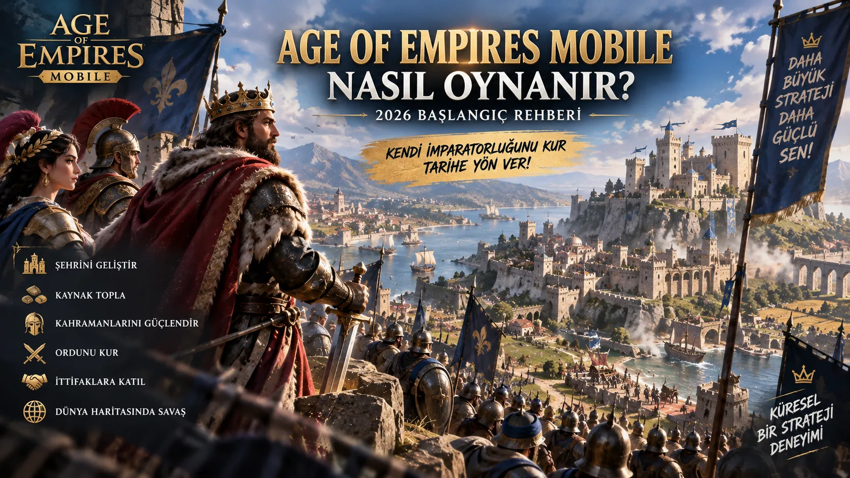 Age of Empires Mobile Nasıl Oynanır? 2026 Başlangıç Rehberi