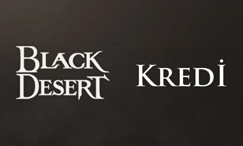 Black Desert Online Kredi